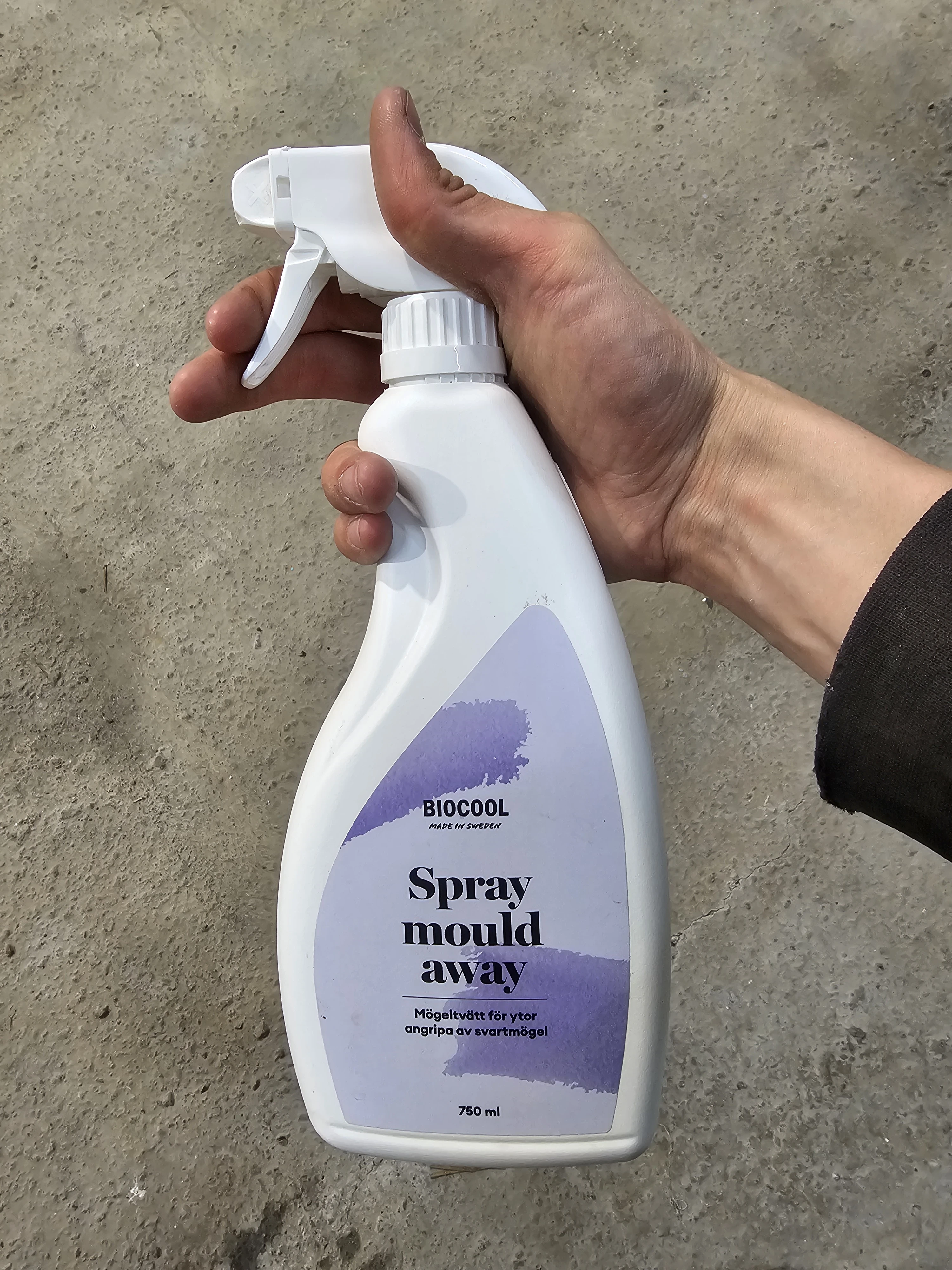 Biocool Spray Away Mould 750 ml för båt