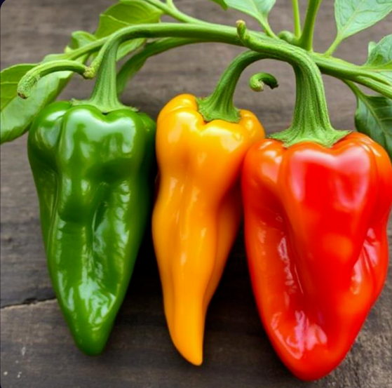 Pepper harvest progression