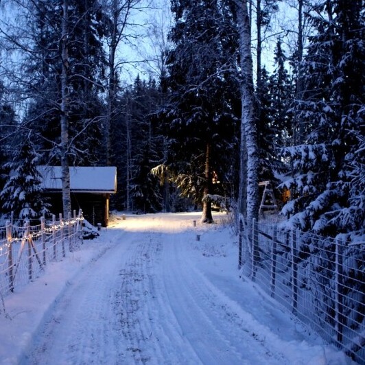 view of christmas snow