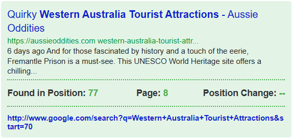 Western Australian Tourist Attractions