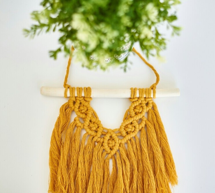 Macrame is a wonderful mindfulness activity
