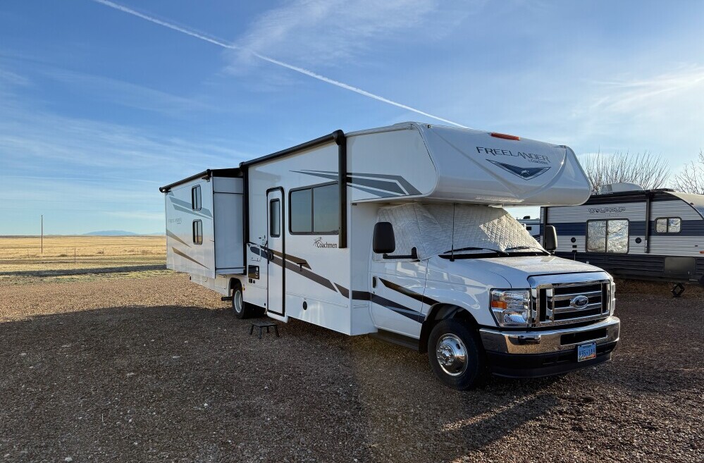 Zia RV Park on the NM Prarie