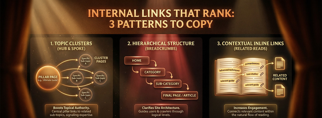 Internal Pattern Internal Links That Rank: 3 Patterns to Copy