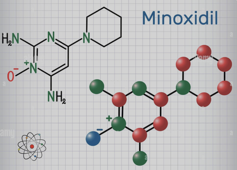 Chemical Structure of Minoxidil