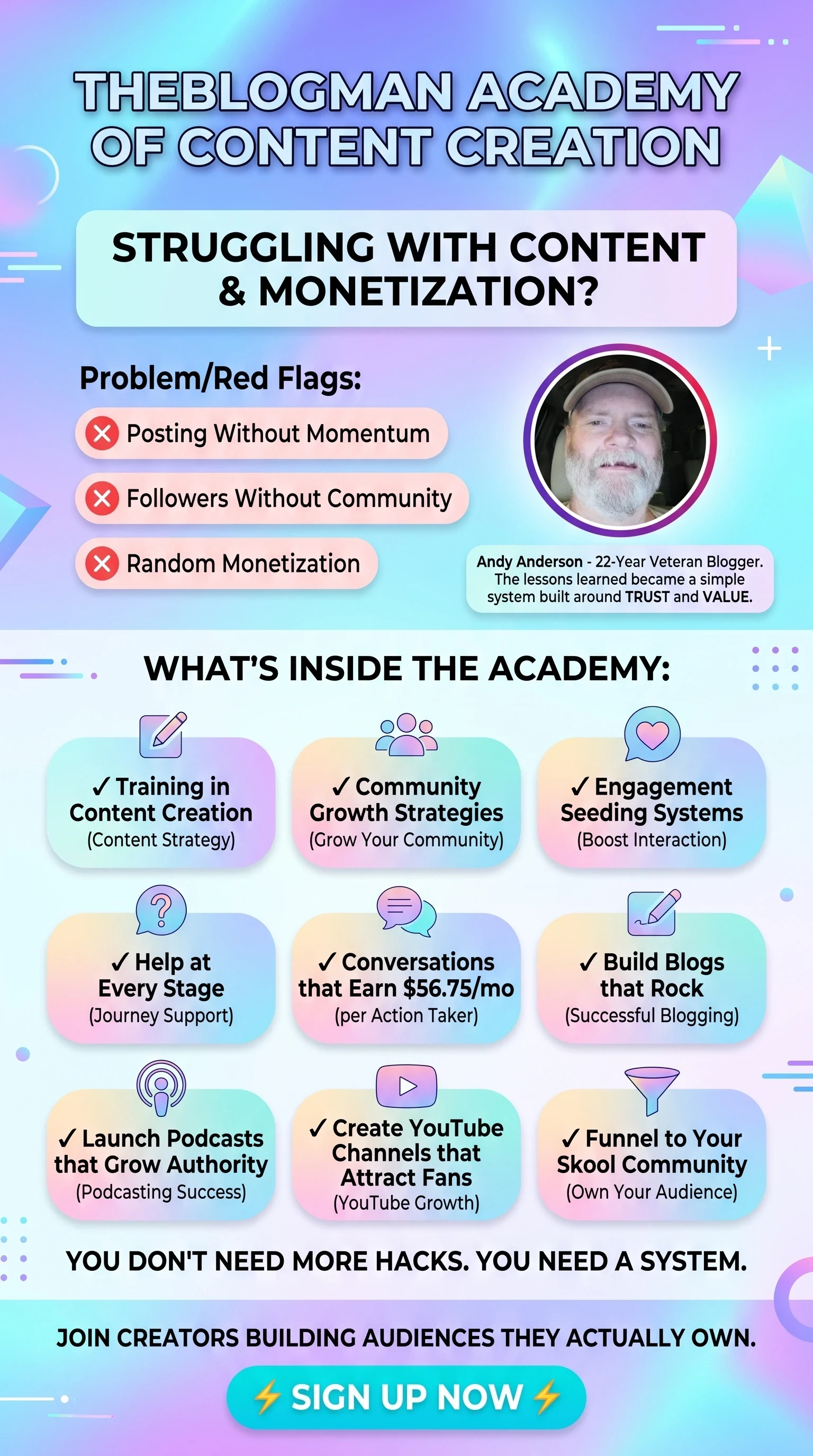 pastels infographic theblogman academy