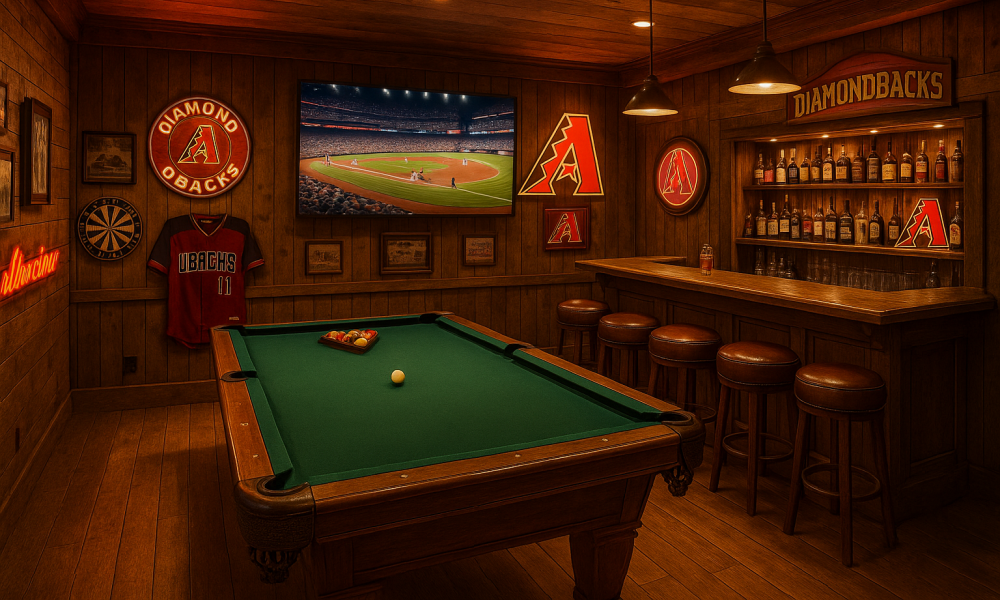 AZ Diamondbacks Mancave