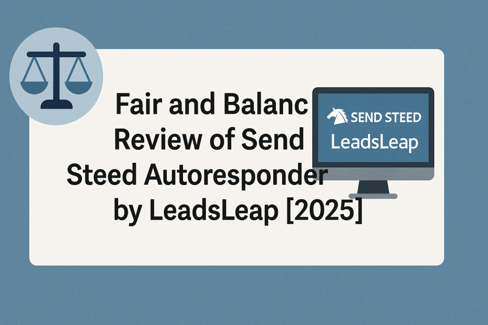 Fair and Balanced Review of Send Steed Autoresponder by LeadsLeap 2025