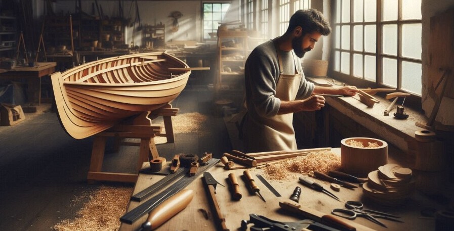 How to build a wooden boat