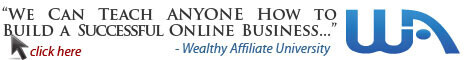 Wealthy Affiliate banner