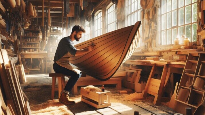 How to build a wooden boat 2