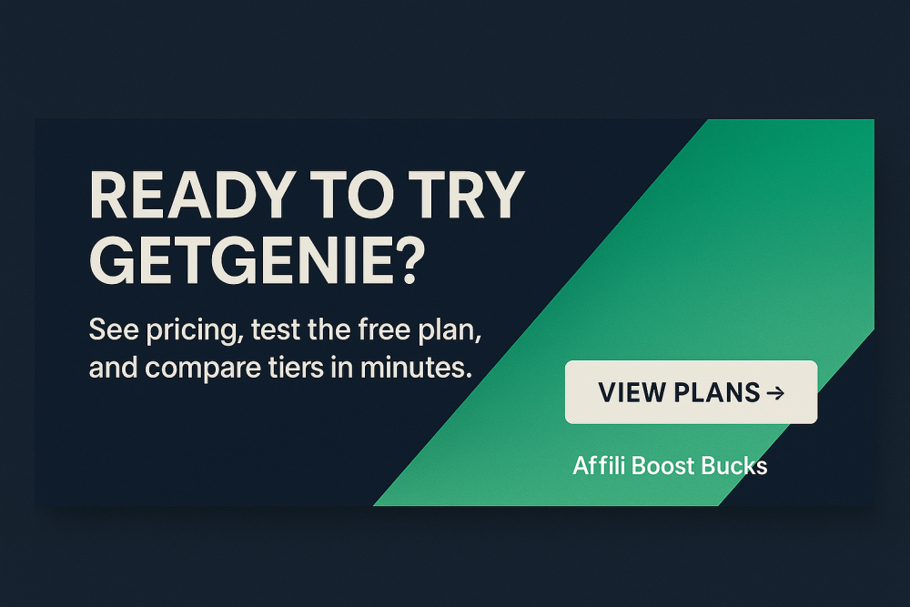 ready to try getgenie