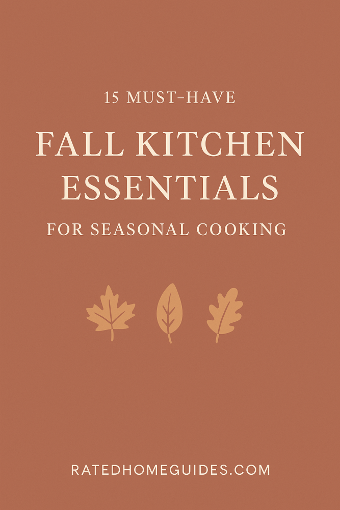 15 Must-Have Fall Kitchen Essentials For Seasonal Cooking