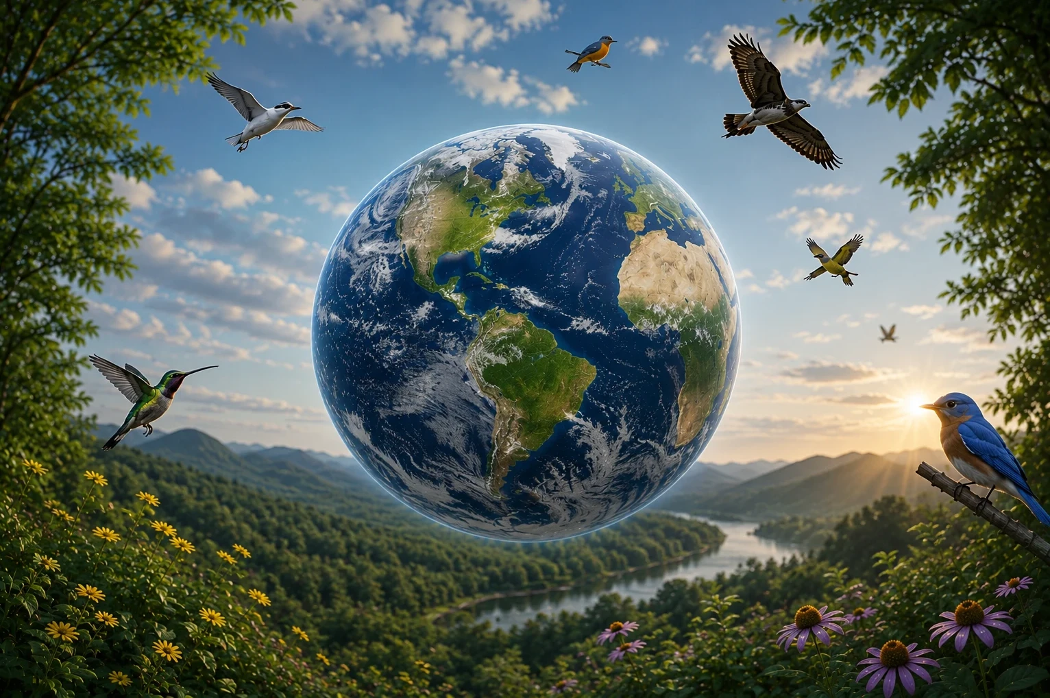 Global bird observations that connect people to conservation and protecting birds worldwide through citizen science activities