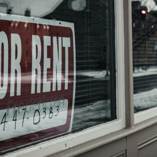 For Rent sign