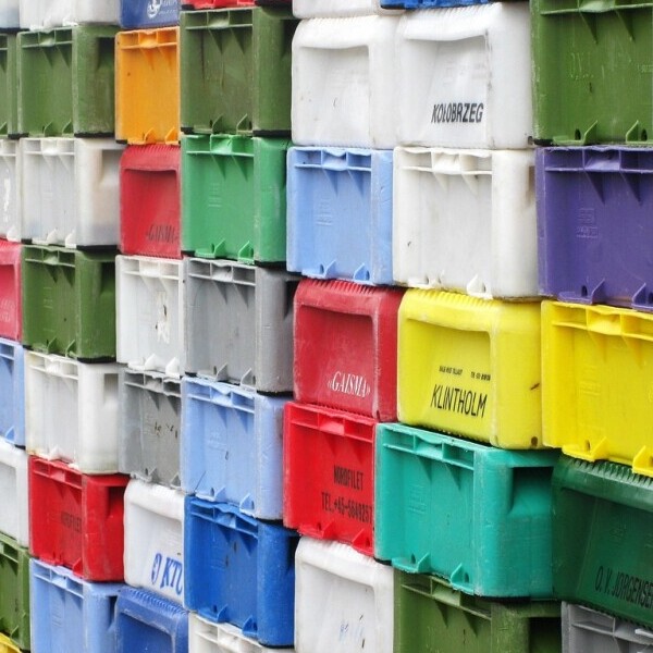 many storage boxes