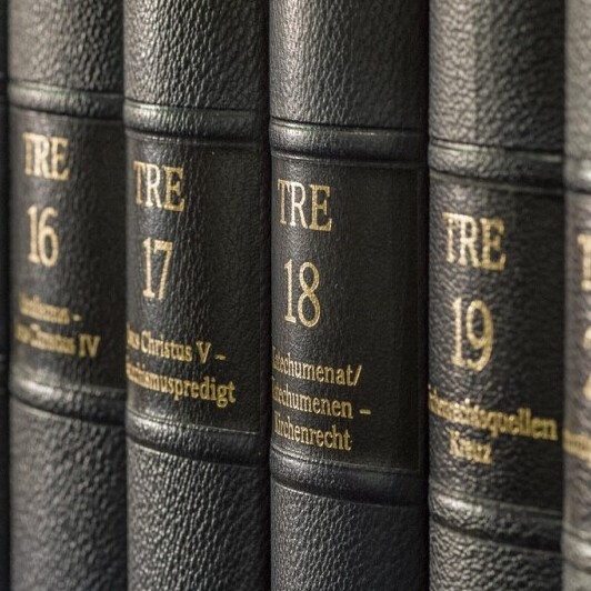 row of books