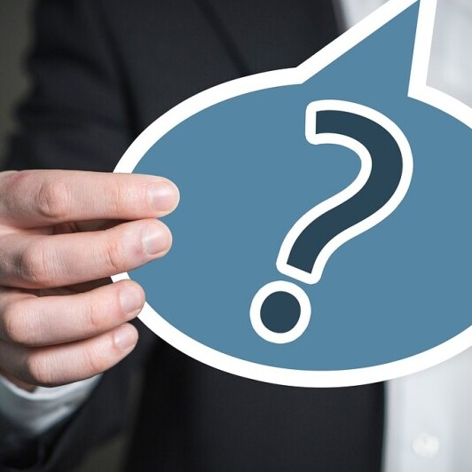 Question mark sign