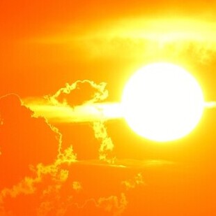 sun in the sky
