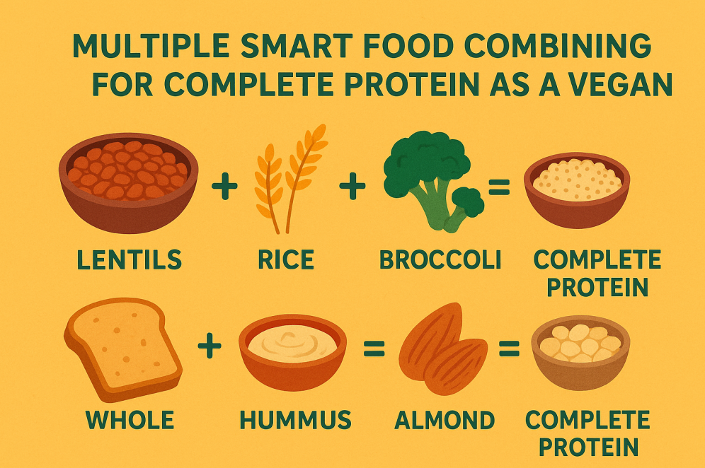 Food Combining for Complete Protein as a Vegan