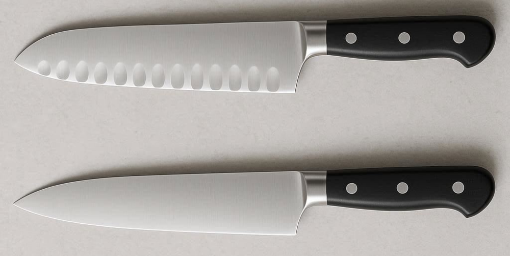 scalloped vs smooth blade