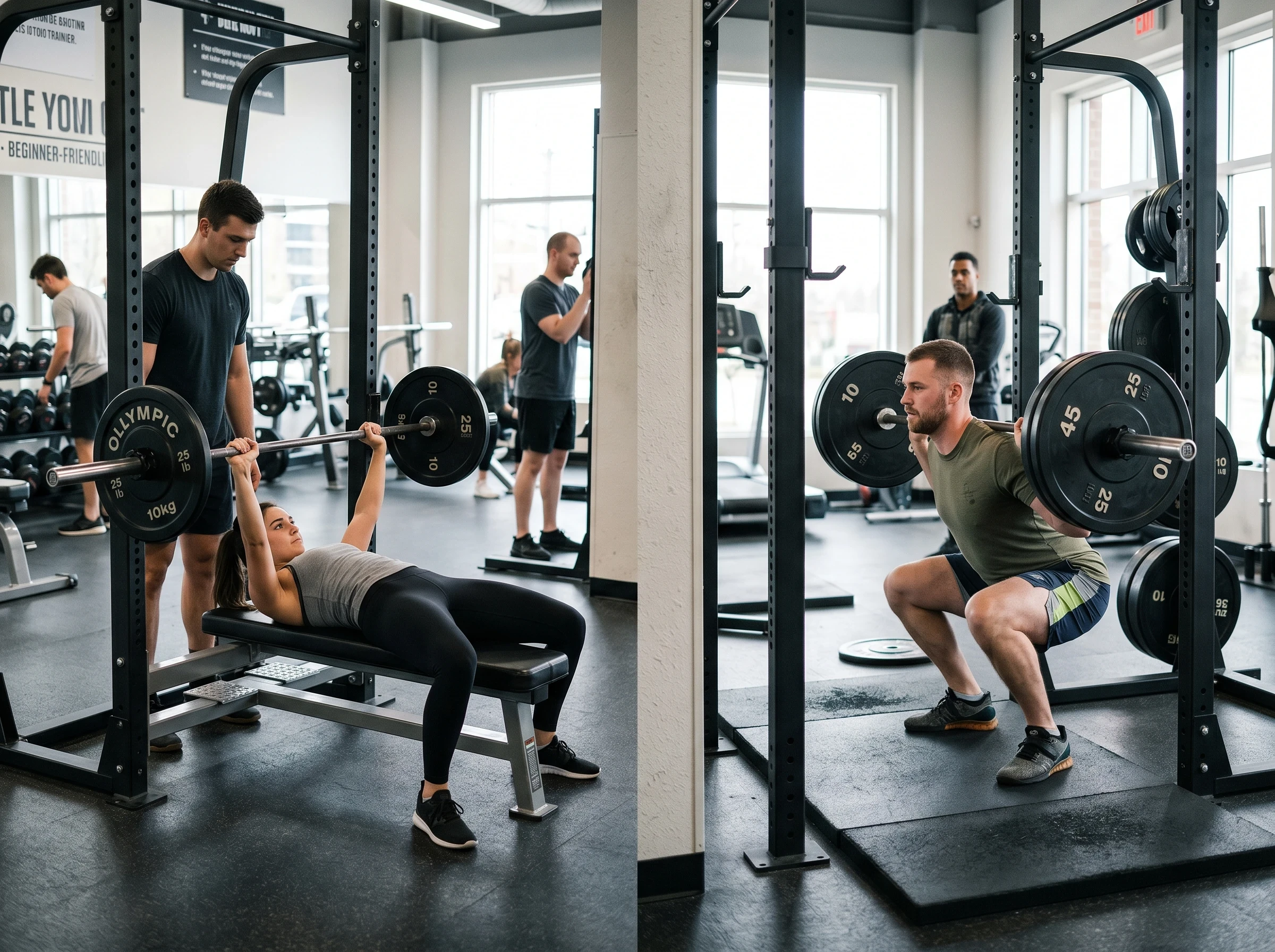 How to choose workout split for beginners using an upper lower training split example