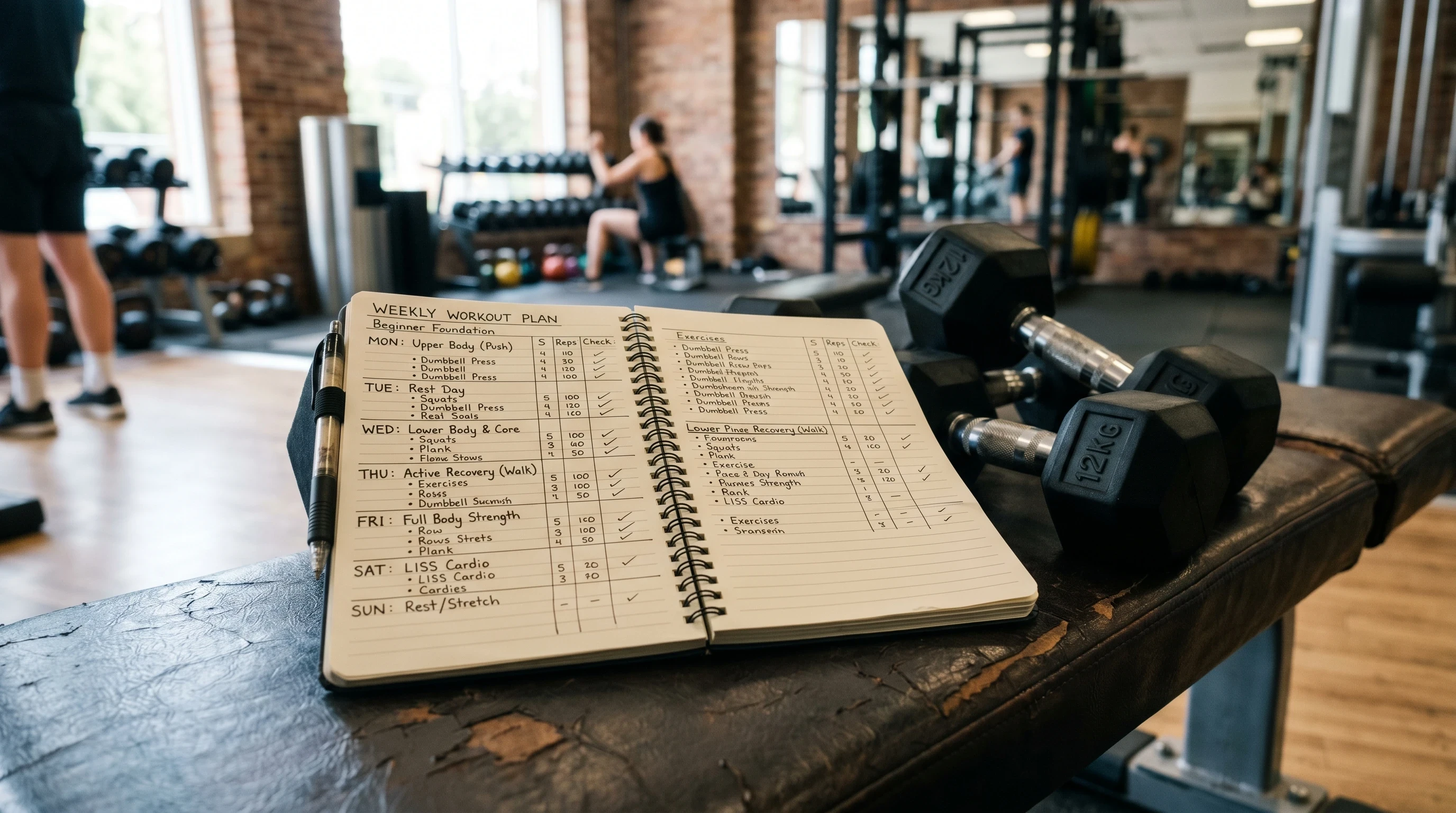 Push Pull Legs Workout For Beginners 3 day split schedule