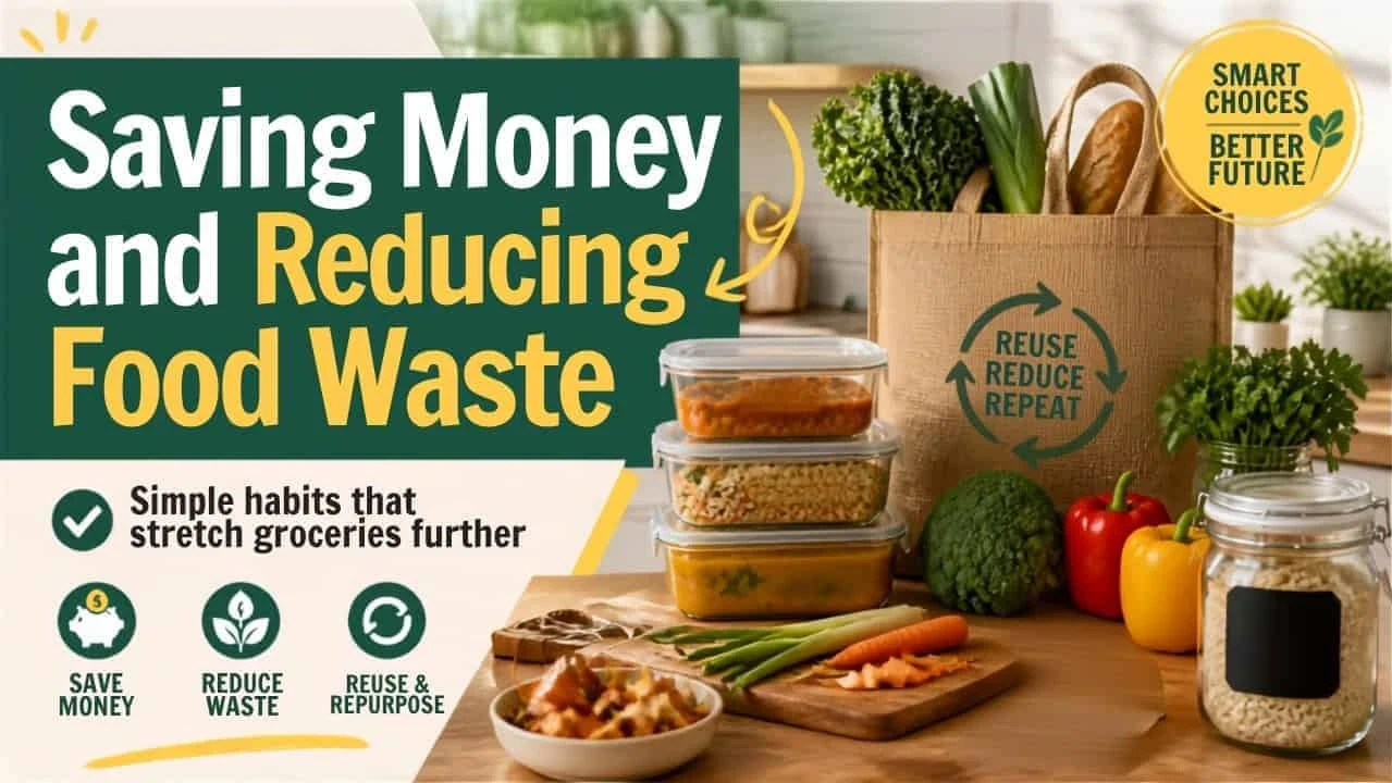 Healthy meal planning tips for saving money and reducing food waste.