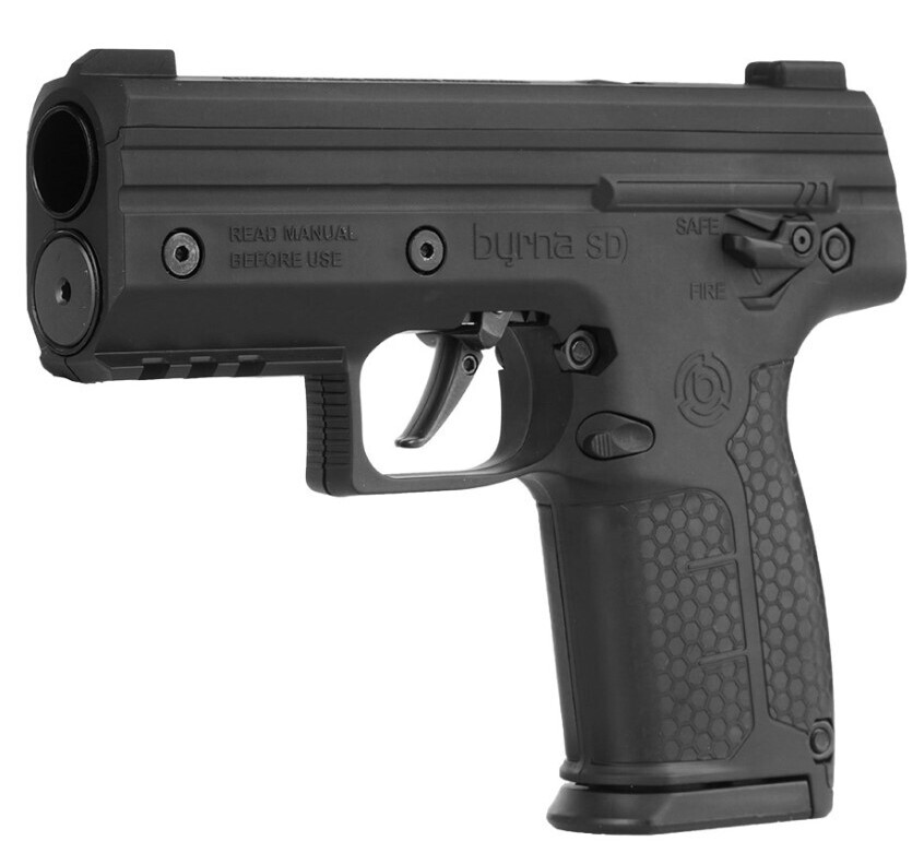 byrna versus a hand gun
