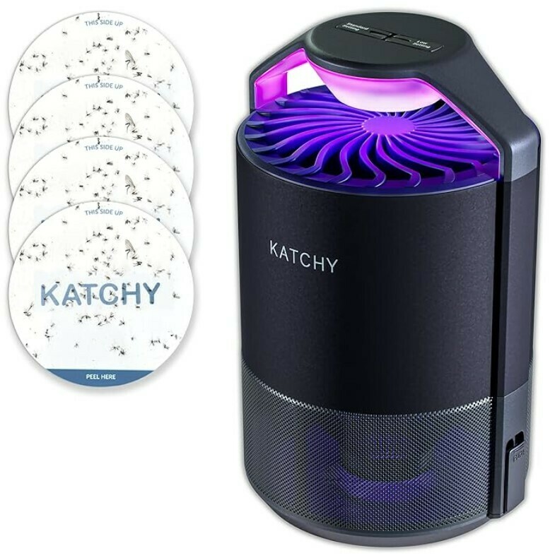 1. Use the Katchy Indoor Insect Trap One of the best gadgets for eliminating mosquitoes indoors is the Katchy Indoor Insect Trap. This device uses UV light to attract mosquitoes and other flying insects. Once they get close, the powerful fan draws than in and traps them on a sticky glue board inside the unit. It has a two-speed fan and is quiet enough to leave on all night.