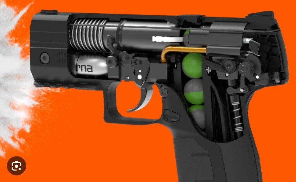 byrna versus a hand gun