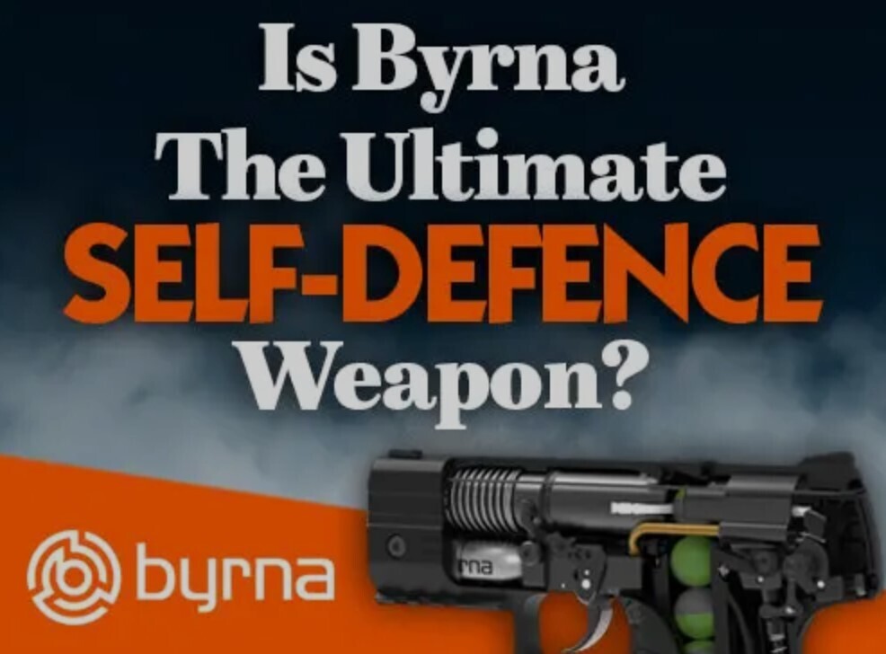 byrna versus a handgun