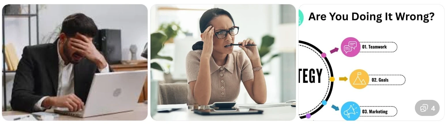 affiliate marketing frustration quitting too soon concept