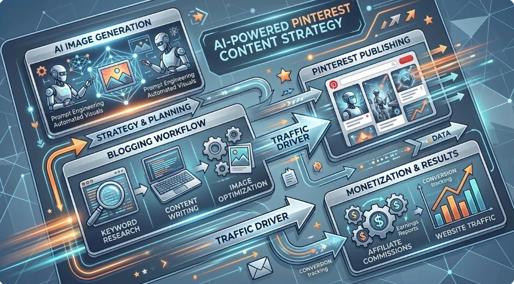 Using AI images for Pinterest traffic and blog content