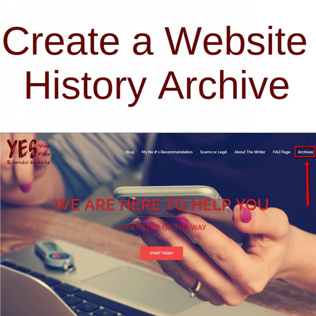 website history report
