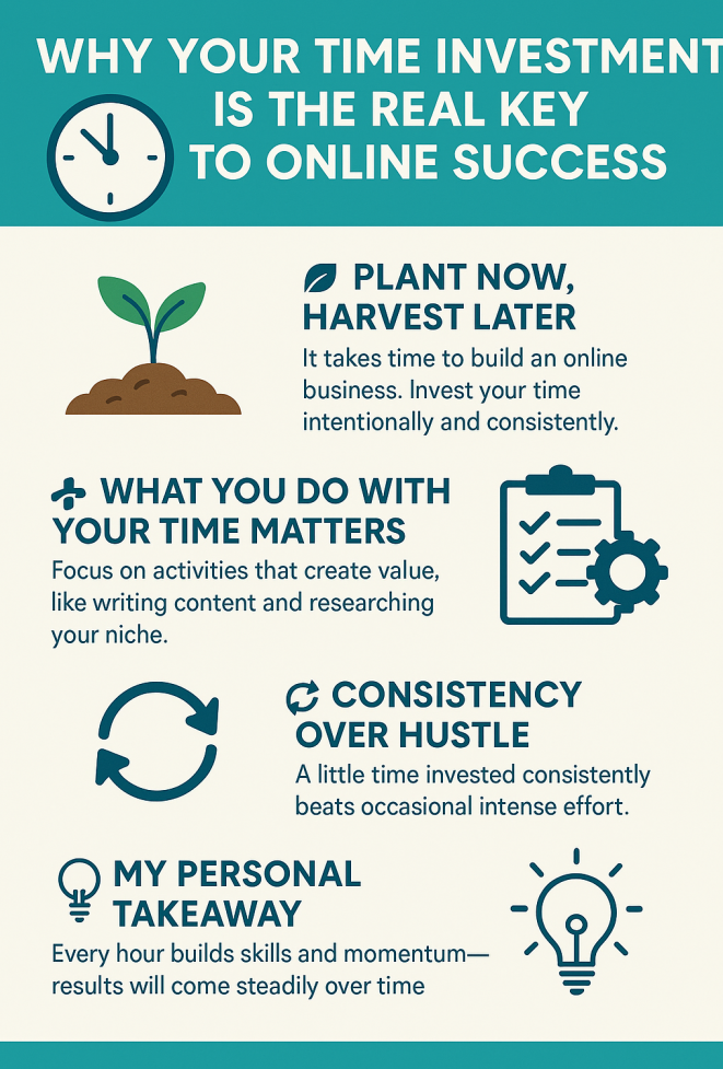 Why Your Time Investment Is the Real Key to Online Success