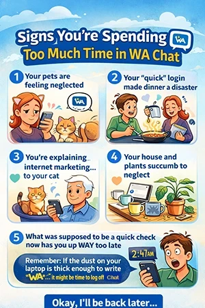 InfographicWA Social funny