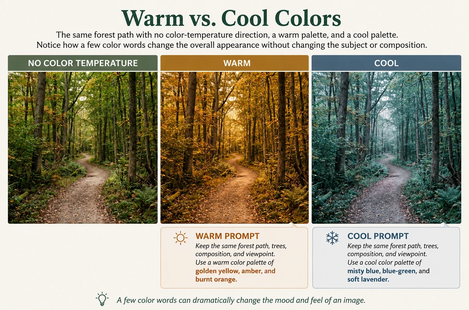 Forest Path Comparison
