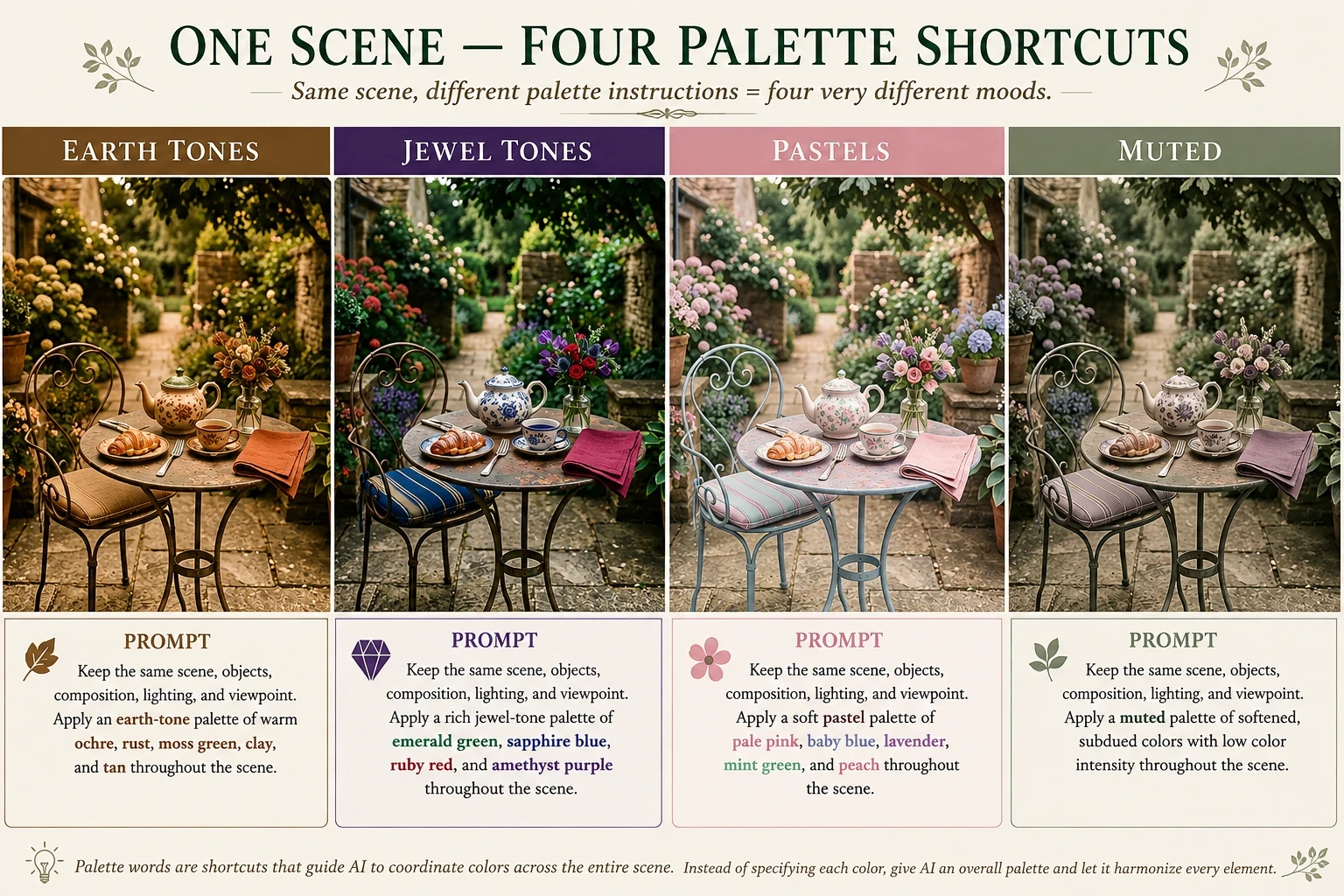 Cafe-palette composite image
