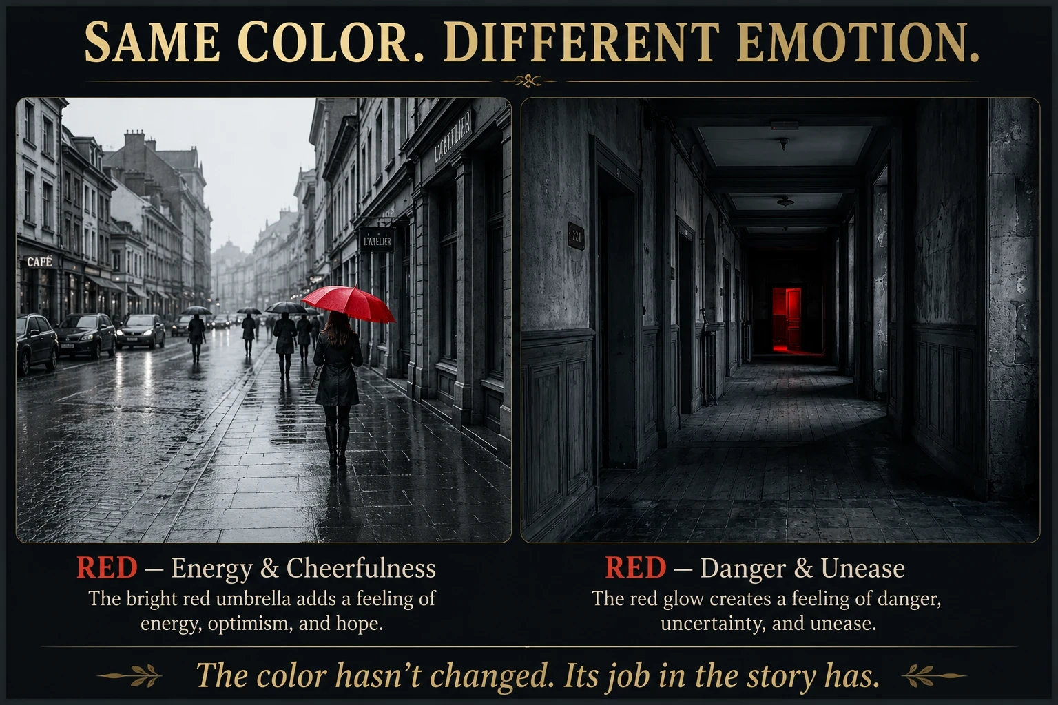 Red-danger-unease comparison