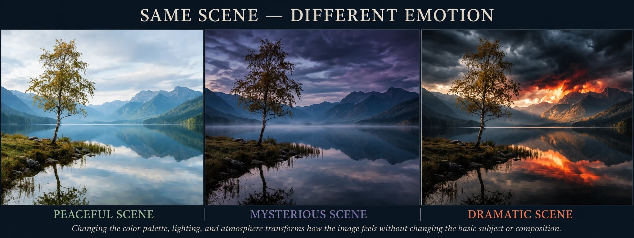 Peaceful-Mysterious-Dramatic Composite