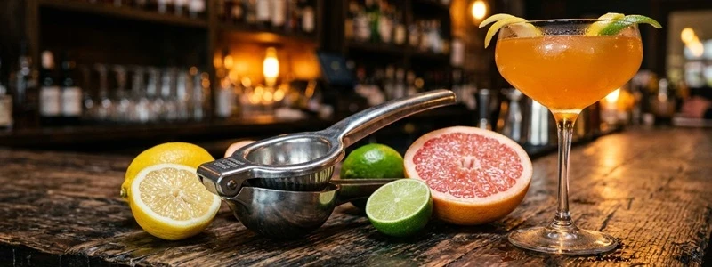 Beginners Guide Cocktail Citrus Juicer