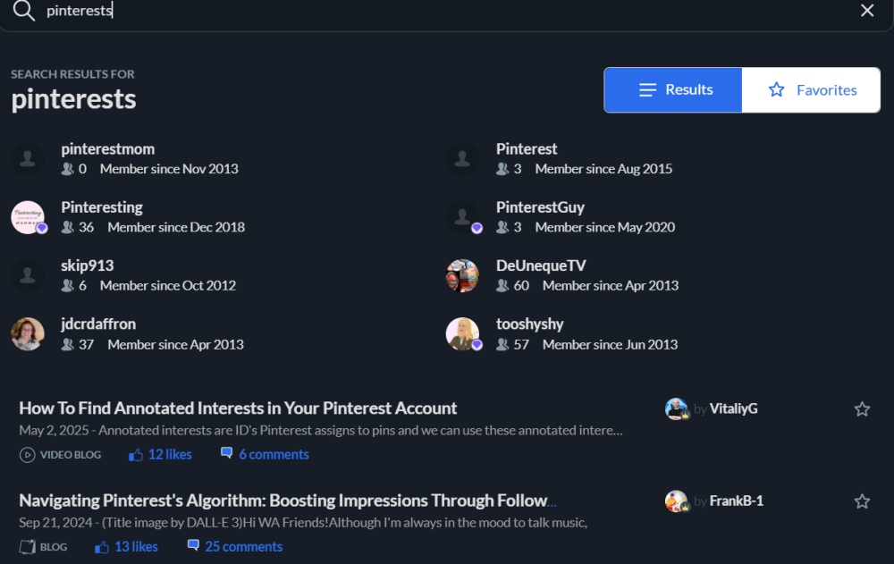 easy search for training topics