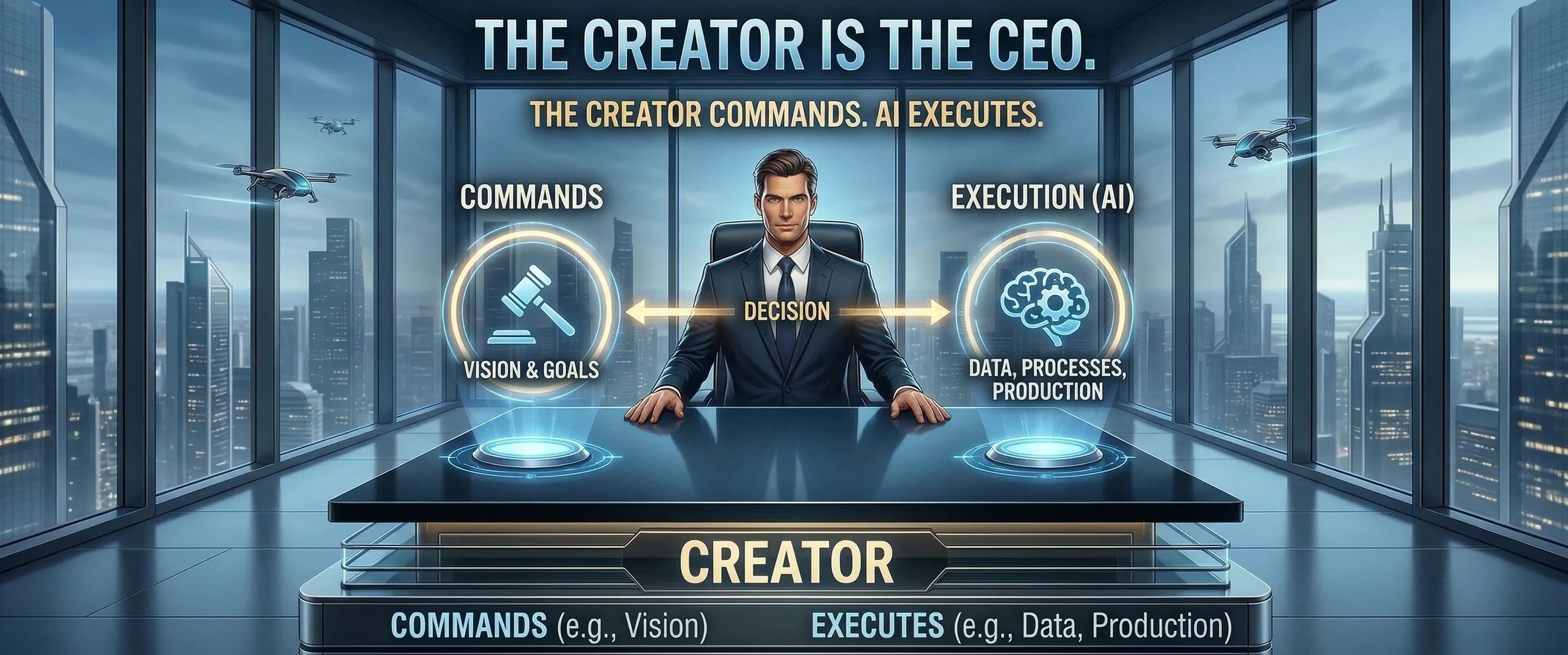 Creator is the CEO