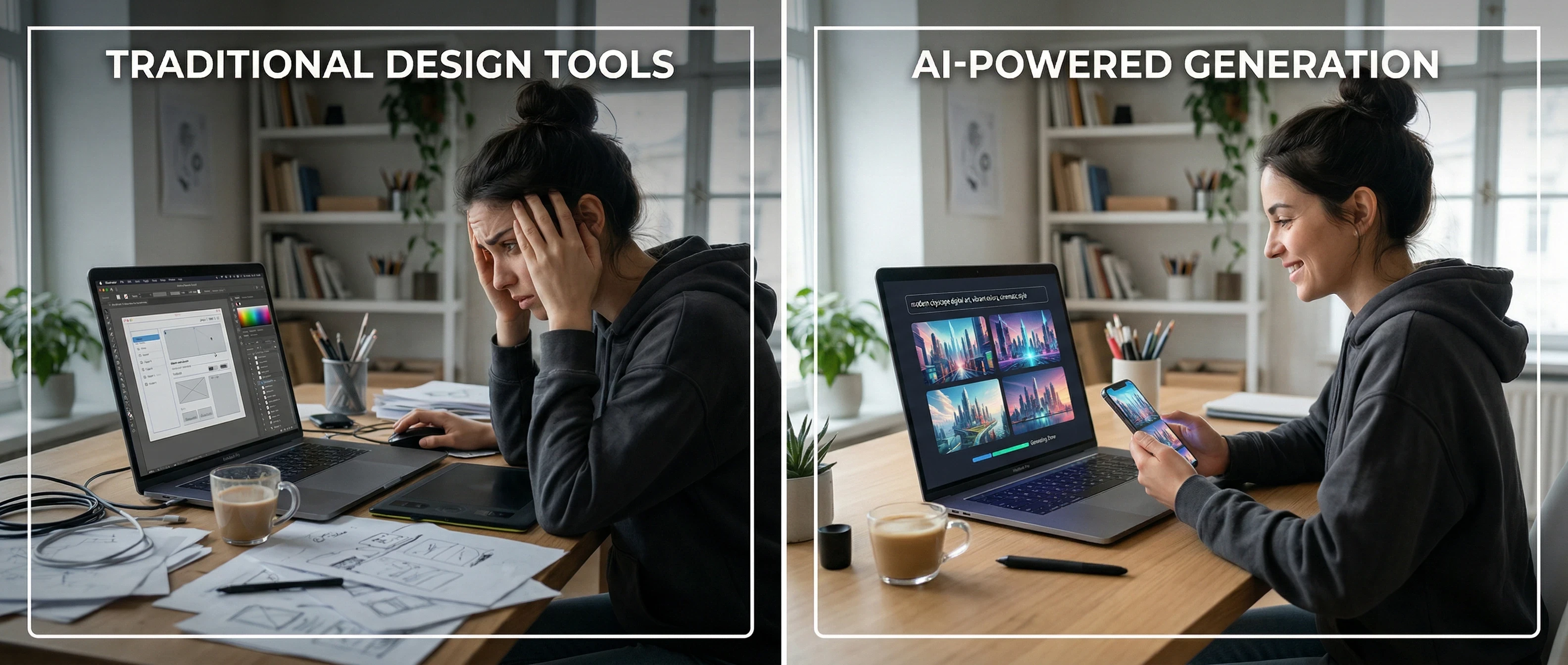 Traditional Design vs AI Driven Design