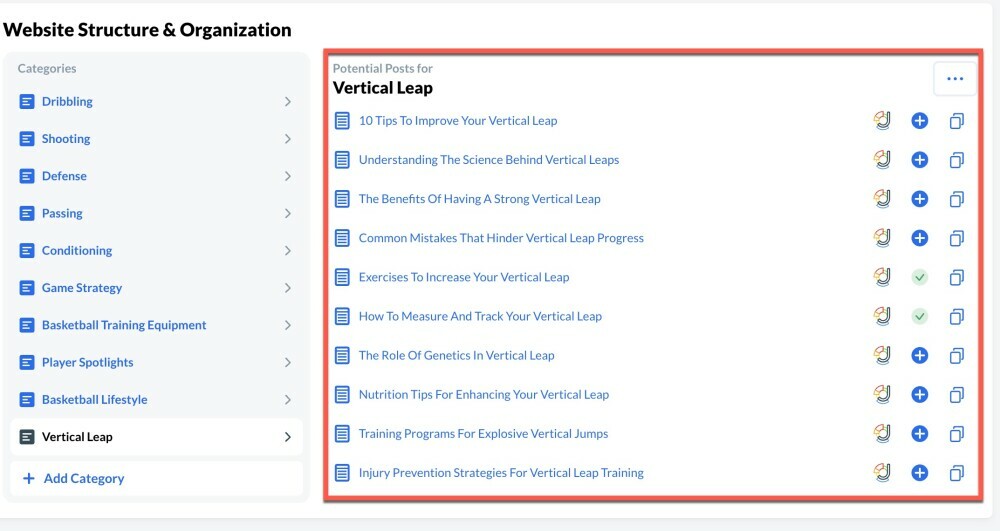 Vertical Leap Hub