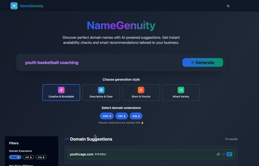 Namegenuity