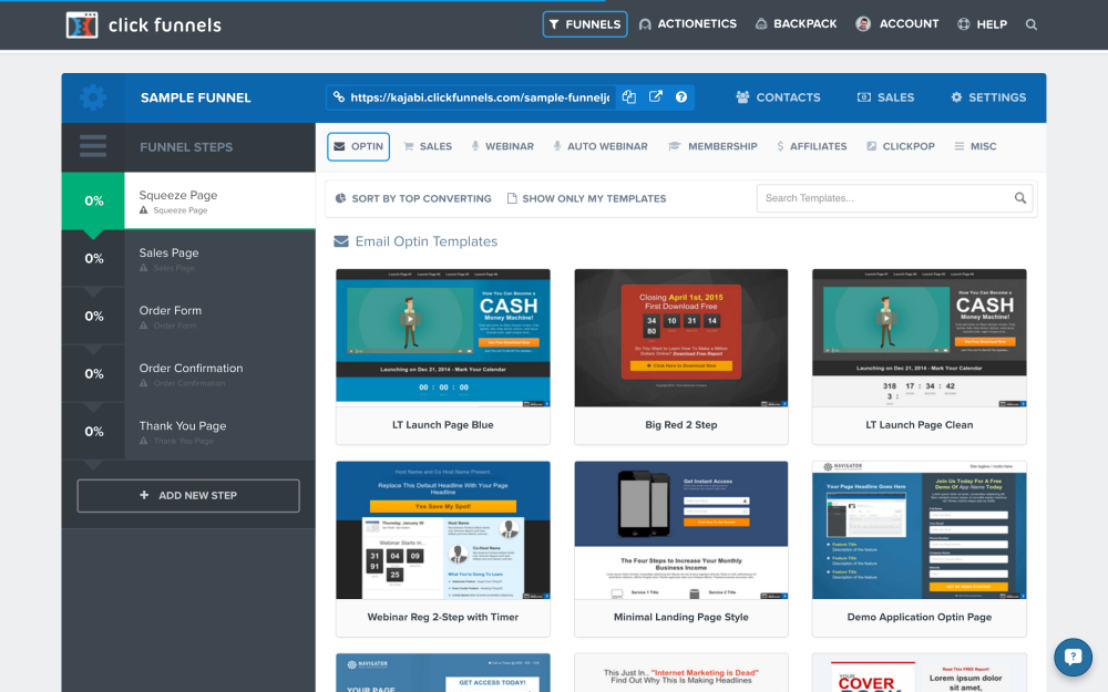 Click Funnels Builder