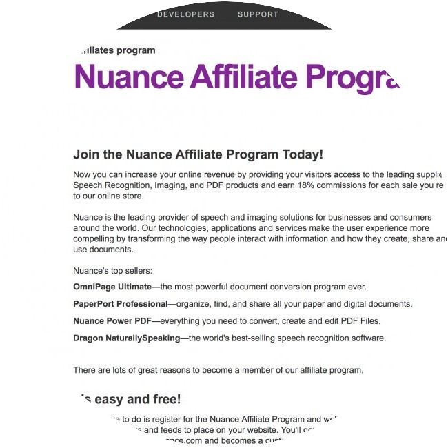 Nuance Affiliate Program