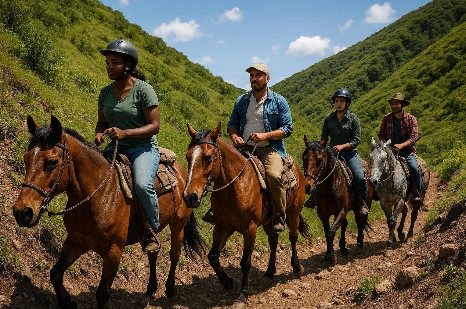 lightweight trail saddles