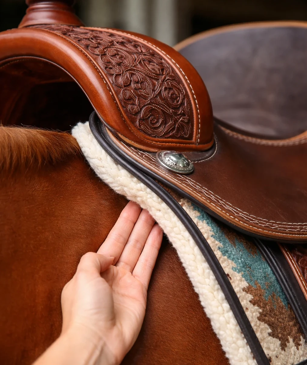 barrel saddle fitting